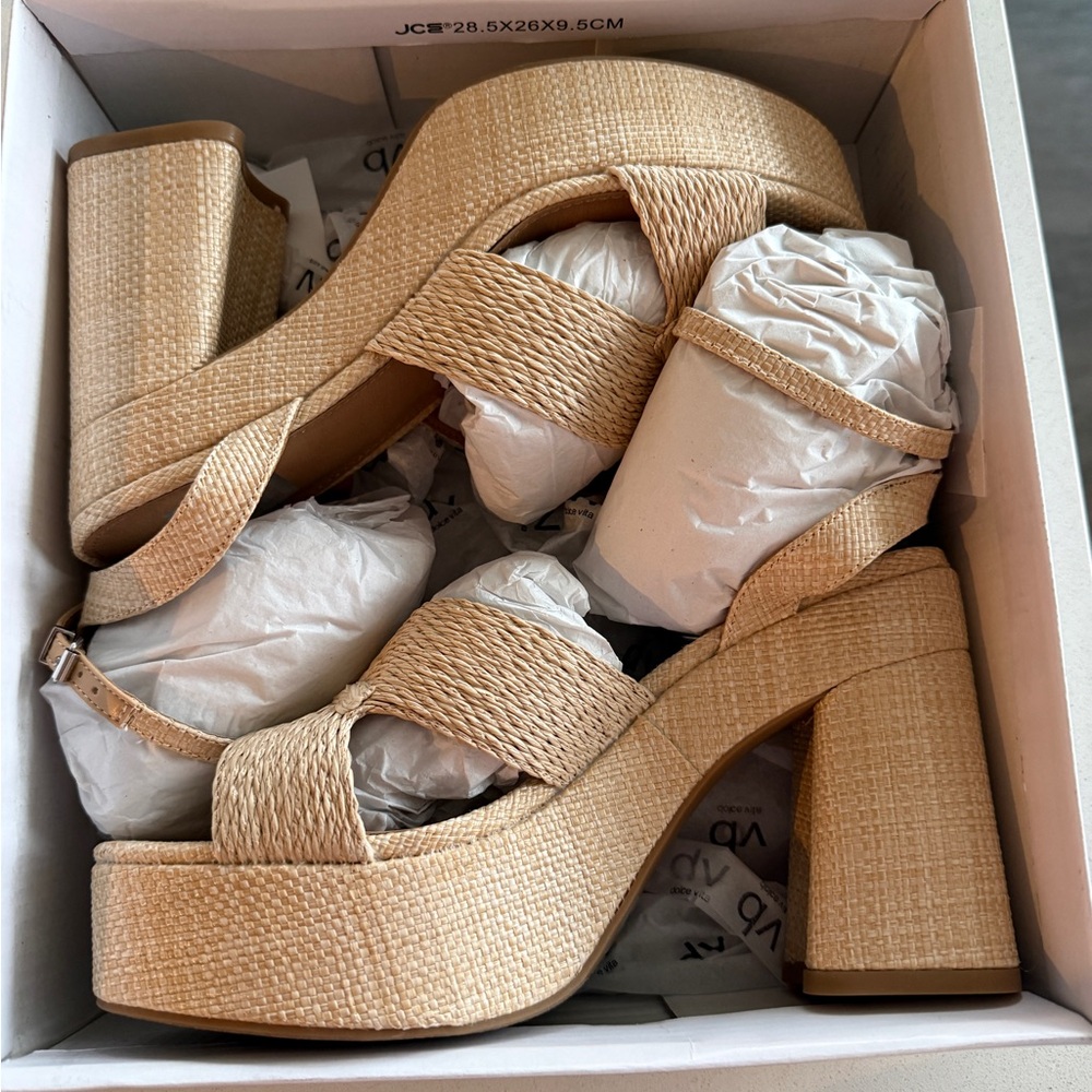 Dolce Vita Waylan 4.5 platform heels NWTs NEVER WORN!